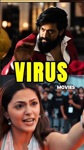 Movies That Showed Deadliest Viruses 😷☠️#shorts