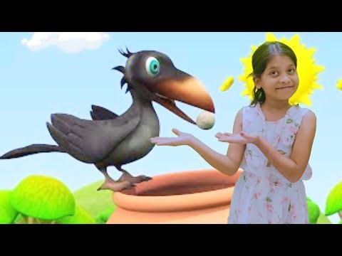 ek Kauwa Pyasa tha | (￼ एक कौआ प्यासा था) | Hindi Rhyme | kids cartoon | animation