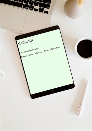 Media Kit Template Canva | Influencer Media Kit | Brand Collaboration Kit | Editable Press Kit for Bloggers & Creators - Etsy