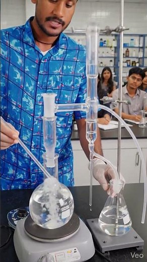 Chemistry Lab Distillation Demonstration Video