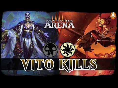 VITO KILLS EVERYONE - MTG Arena Vampire Orzhov AVATAR Standard Deck