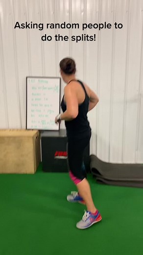 Challenging People to Do the Splits!