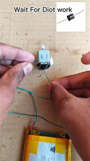 Diot Work Electronic Spice🤔 #science #dcmotor