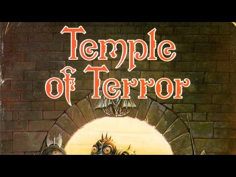 Fighting Fantasy gamebook review for Temple of Terror. Book No. 14