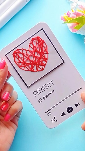 DIY Heart Spotify Card Tutorial | Handmade Gift Idea ❤️