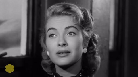 The Gill-Man's vicious attack on Helen (Lori Nelson) - Revenge of the Creature