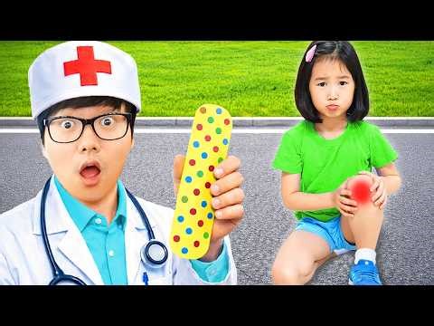 Anak-anak bermain dokter-dokteran - Cerita bermanfaat untuk anak-anak