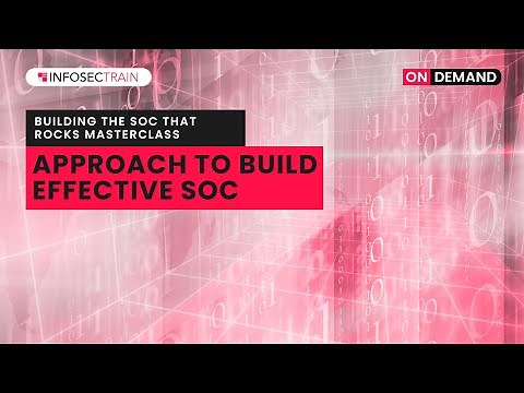 Approach To Build Effective SOC | Functions Of SOC | SOC Analyst Expert Tutorial