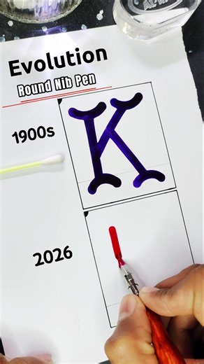 Evolution of Round Nib Pen for Artists