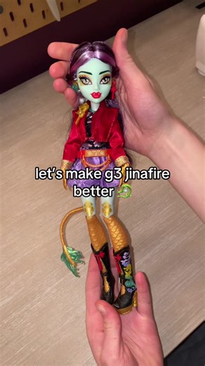 Enhancing Jinafire Long: A Monster High G3 Makeover