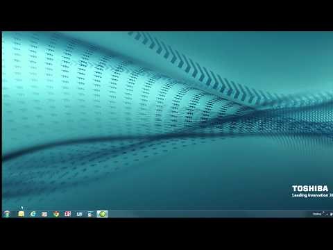 Toshiba How-To: Perform a System Restore using Windows 7