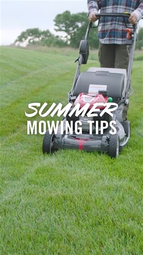 Keep your lawn looking vibrant all summer long with these expert mowing tips! 🌿 From the right mowing height to grass length, we've got you covered. | Honda Power Equipment