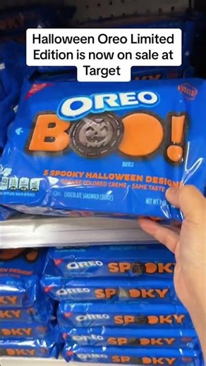 Halloween boo Oreo Limited Edition is now at Target!!