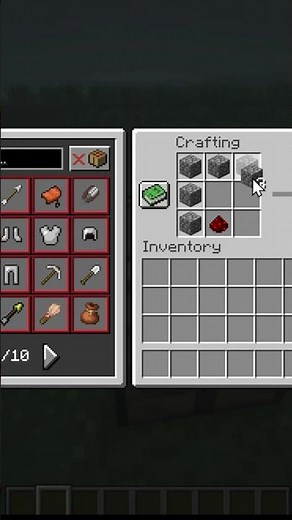 how to craft dropper in minecraft | #minecraft #gaming
