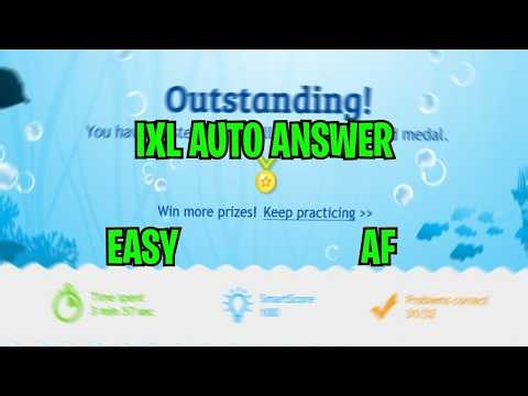 [NEW] IXL Auto Completer 2025 (Free, No API Key)