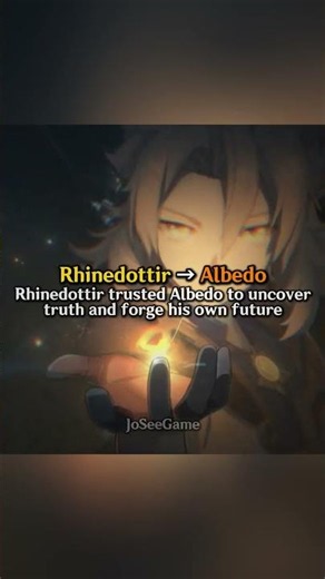 How Genshin Characters Creator's See Their Creation 🥹 #genshinimpact #shorts #sandrone