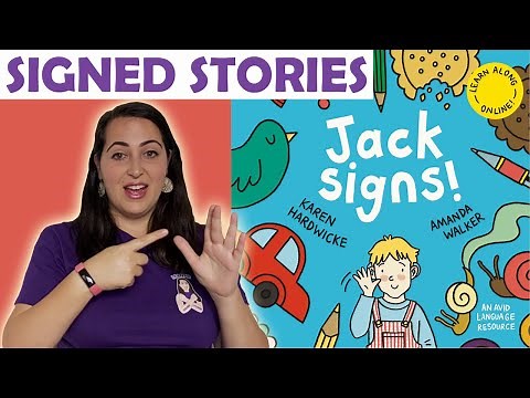Jack Signs by Karen Hardwicke - Signed Stories - Sign Language | BSL | SSE | Read Aloud