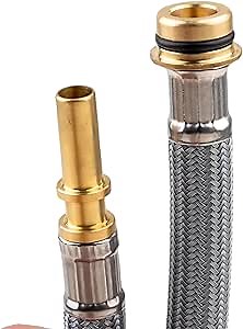 88624000 Pull-Out Hose for Hansgrohe Kitchen Faucets, Pull Down Spray Hose for 95507000 95506000, Kitchen Faucet Replacement Parts, 59inch
