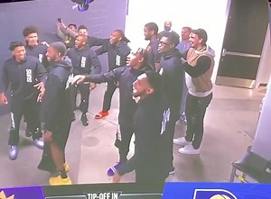 4.5M views · 110K reactions | The Suns pulled a prank on JaVale and let him run into the arena on his own.  | Open Court | Facebook