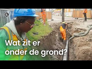 Hoe komen alle kabels en leidingen onder de grond?