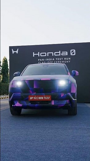 ⚡ Honda 0 Alpha SUV Testing STARTS in India! 500km Range? #honda #india #automobile #trending #yt