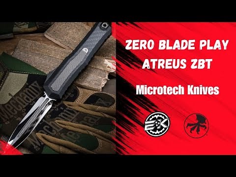Microtech Custom Marfione Atreus ZBT OTF Knife-Zero Blade Play