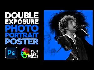 Double Exposure Portrait Poster in Photoshop | Easy Double Exposure Effect Tutorial