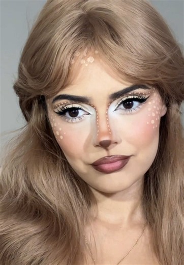 Deer Halloween Makeup: Quick & Easy Deer Makeup Tutorial