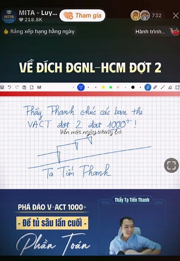 Ngày cuối cùng được đồng hành cùng 2K8 rồi. Một hành trình đáng nhớ và quý giá biết bao. Hy vọng từng bạn học sinh của MITA sẽ bình tĩnh, tự tin và đạt được kết quả xứng đáng nhất. Ngày mai, chính là ngày mà chúng mình được toả sáng rực rỡ nhất! Quyết tâm 1000 nha 🍀🍀🍀 #mitaeducation #fyp #dgnlhcm #danhgianangluc