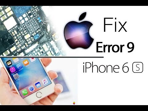 Fix iPhone 6S Error 9 iTunes Restore Hardware Repair / reparação de erro 9 | Selekt