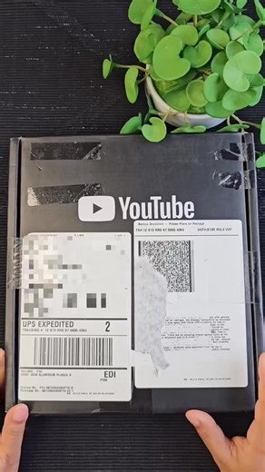 1st Milestone New Size Silver Play Button Unboxing #shorts #100ksubscribers | Imaginetworks Industries | Facebook