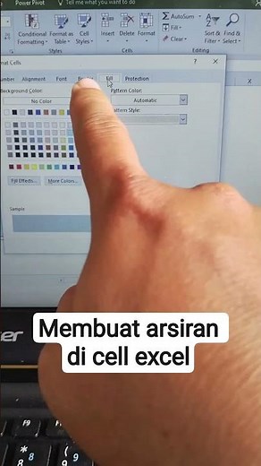 How to add shading to Excel cells #shading #excel #fyp