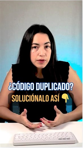 The principle that avoids duplicated code #programming