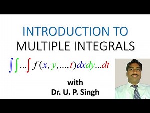 Multiple Integral (Concept & Introduction)