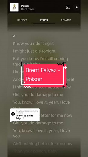 Brent Faiyaz - Poison Lyrics Explained