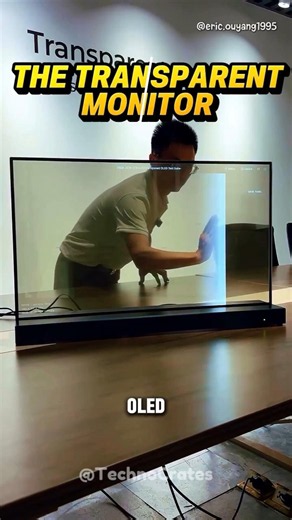 This Gaming Monitor is Literally Made of Glass!