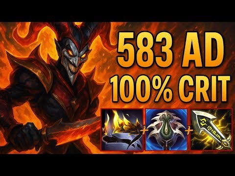 Hubris Crit 583 AD Shaco - S15 Emerald Ranked [League of Legends] Full Gameplay - Infernal Shaco