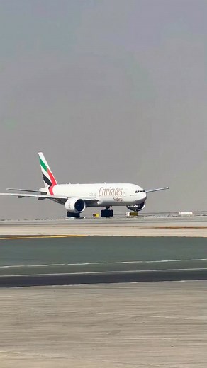 Emirates Sky Cargo Boeing 777 at Al Maktoum International Airport #emirates #emiratesskycargo #boeing777 | Fly high Aviation