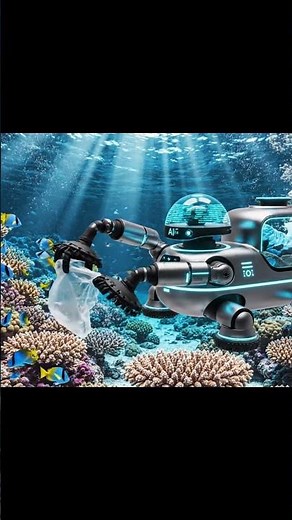 👉 AI Robot Cleaning Ocean Plastic – Future Technology is Here 🌊🤖