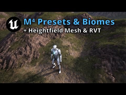 M4 - Getting Started with Presets, Heightfield and RVT (Updated for UNREAL ENGINE 5)