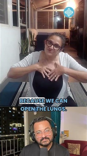 Annelise Demonstrates Lung-Opening Acupressure Technique