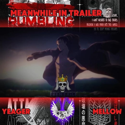 but in the trailer #eren #anime #attackontitan