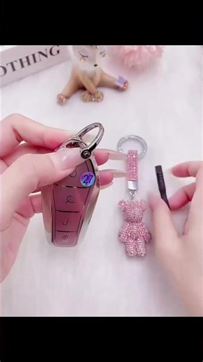 Cute Girl Car Key Fob Ideas That Instantly Upgrade Your Keys 💖. #shorts