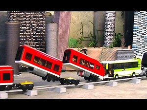 Lego trains and Lego crooks