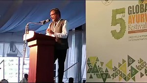 Dr. Raghu A, Deputy Director General (Ayush) at the Directorate General of Health Services (DGHS), Ministry of Health and Family Welfare (MoHFW) at GAF 2023