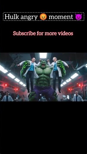 Jab Hulk ko Gussa aata hai! 😤💪 #Shorts #power #hulksmash #hulkangry #hulkai #aihulk #viral #trending