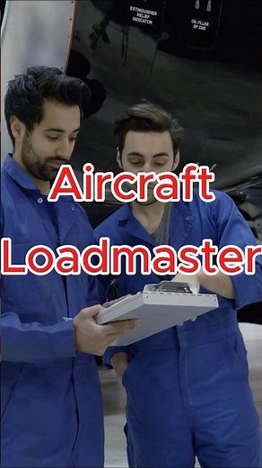 Aircraft Loadmaster #whattodoforaliving #aviationjobs #highpayingjobs #careergrowth