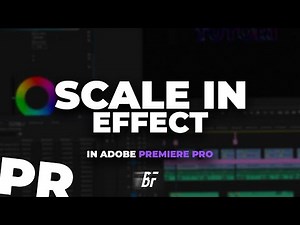 Use Adobe Premiere Pro To Create An Animated Footage Scale In Effect!