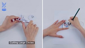 KPCB Tech Magnet Maker Machine with 100 Sets of Accessories, DIY Photo Fridge Magnet, Badge Pin Button Presser (Pink)