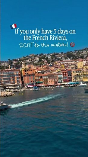 🇫🇷 Perfect 5-Day French Riviera Itinerary | Nice, Monaco, Èze & More ⭐